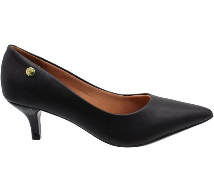 Scarpin Preto Elegante com Salto baixo - 1122.828