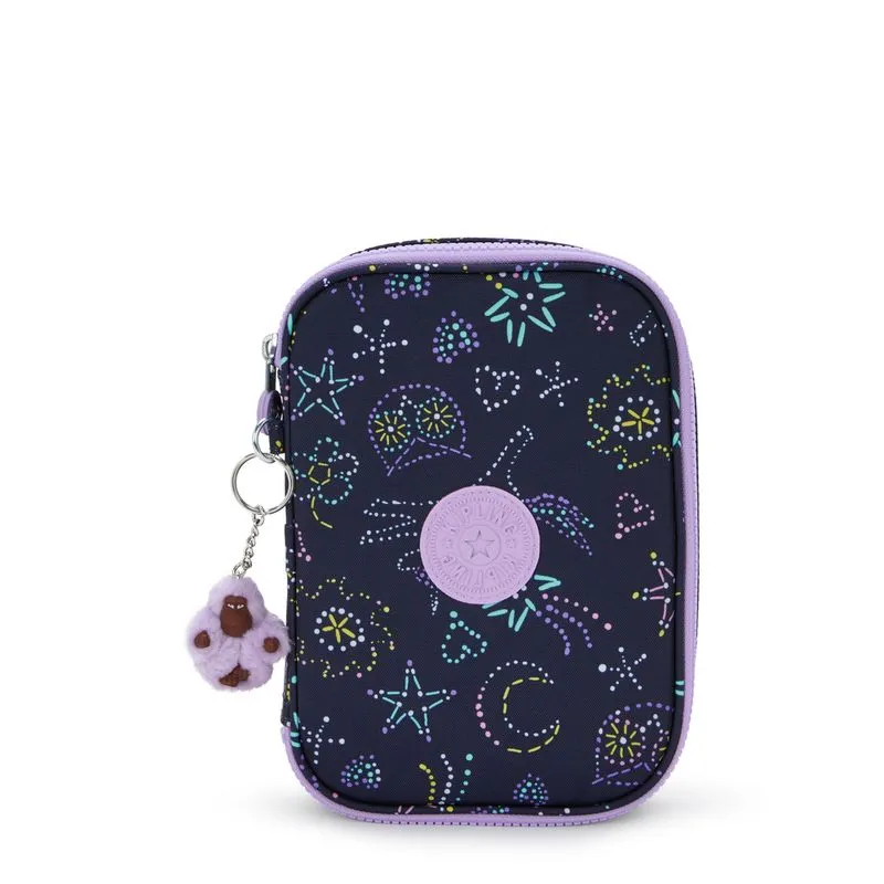Estojo Kipling 100 Pens Unicorn Star – Magia, Cor e Organização! 🌟💜