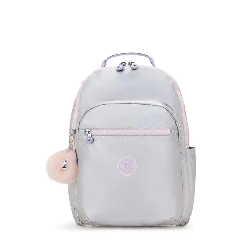 Mochila Kipling Seoul Prata