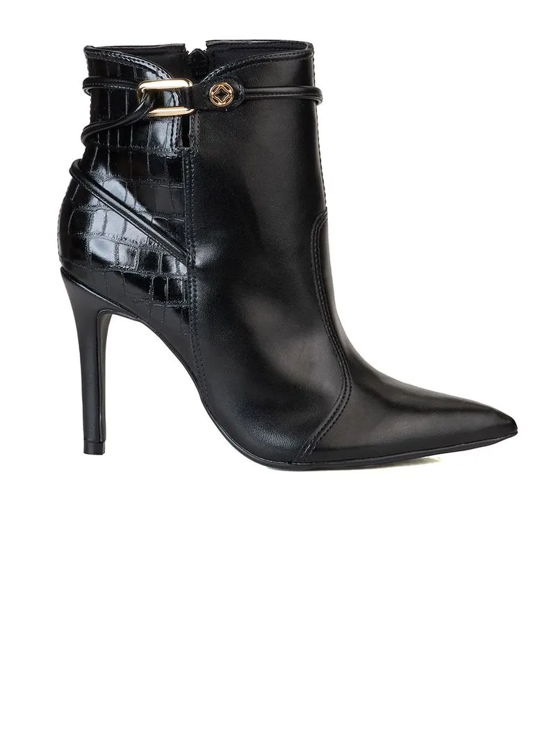 Bota Bebecê Ankle Boot Com Enfeite