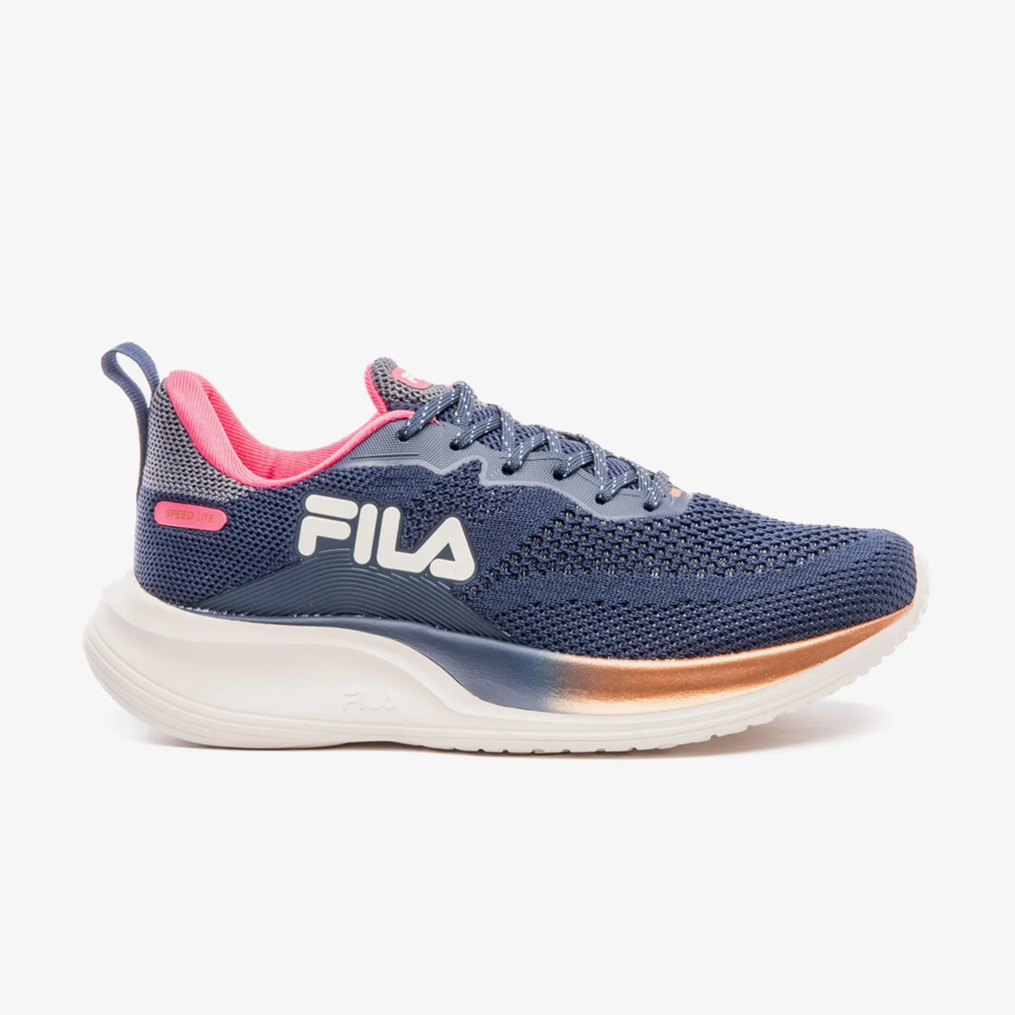 Tênis Fila Feminino Azul Marinho e Rosa