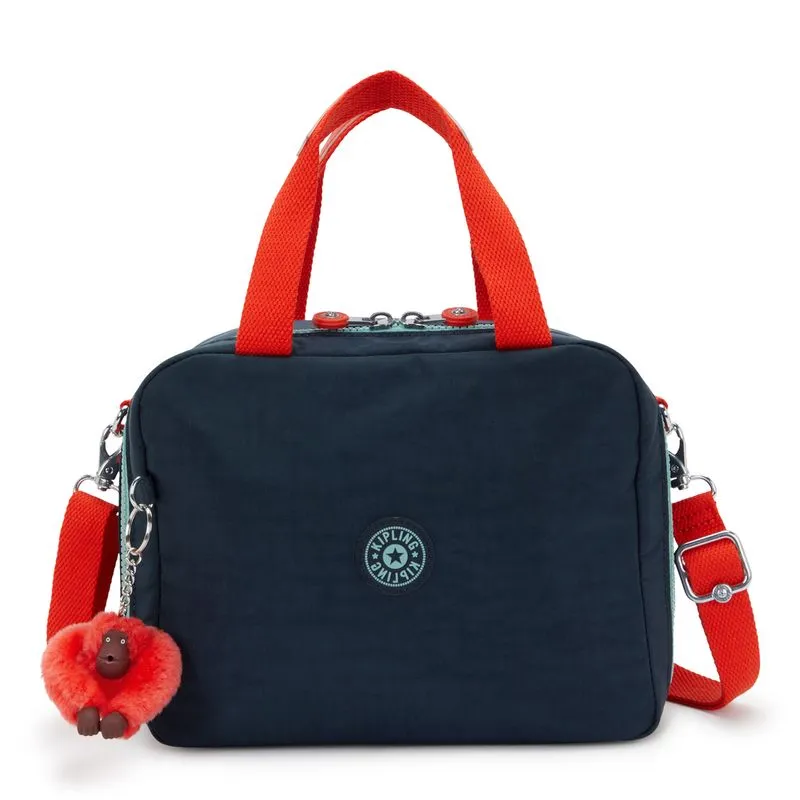 Lancheira Kipling Alyn True Navy Red – Estilo e Praticidade para o Dia a Dia!