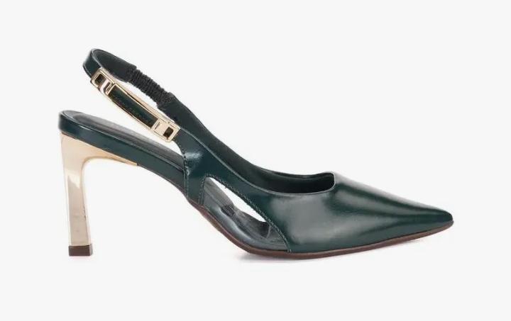 Slingback Elegante com Salto Fino T7072-441