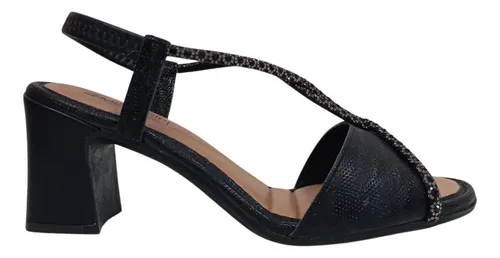 Sandália Mississipi de Salto Bloco Feminina MF752